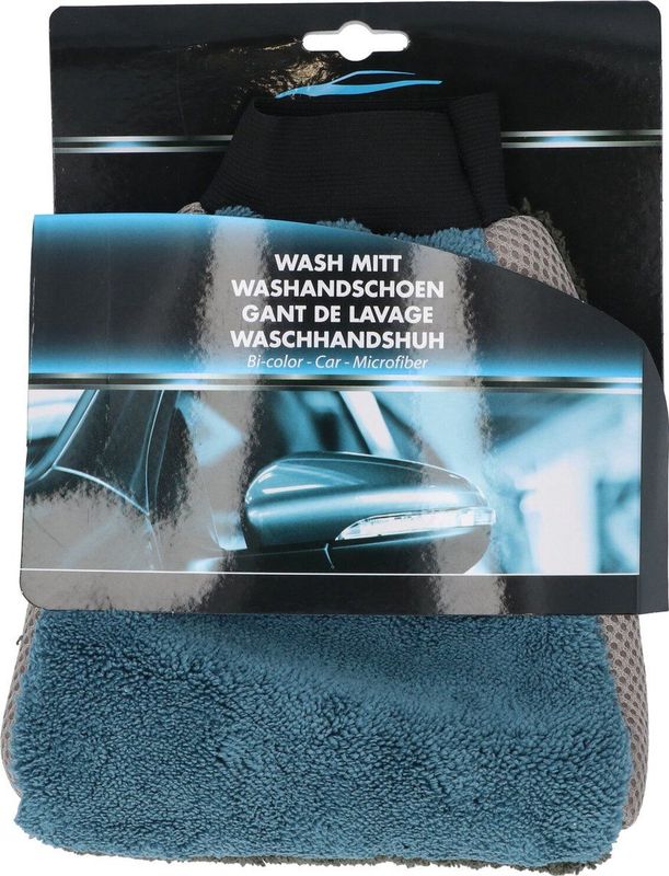 Protecton - Bi-Color Washandschoen - Microvezel - Voor Grondige Reiniging