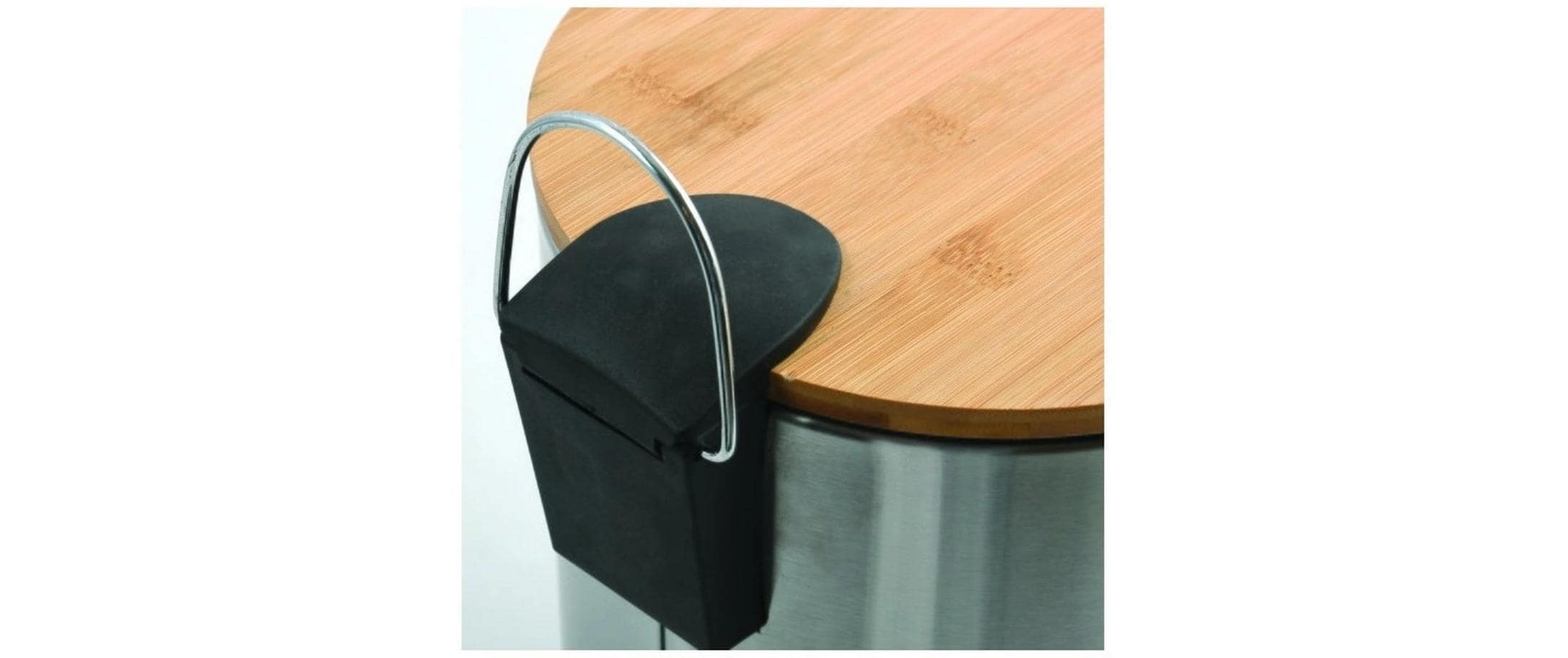 Treteimer Adonis 5 l, GrauTreteimer mit Soft-Close-Deckel