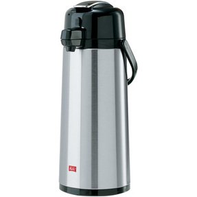 Melitta Verseuse isotherme à pompe, 2,2 litres, argent /noir