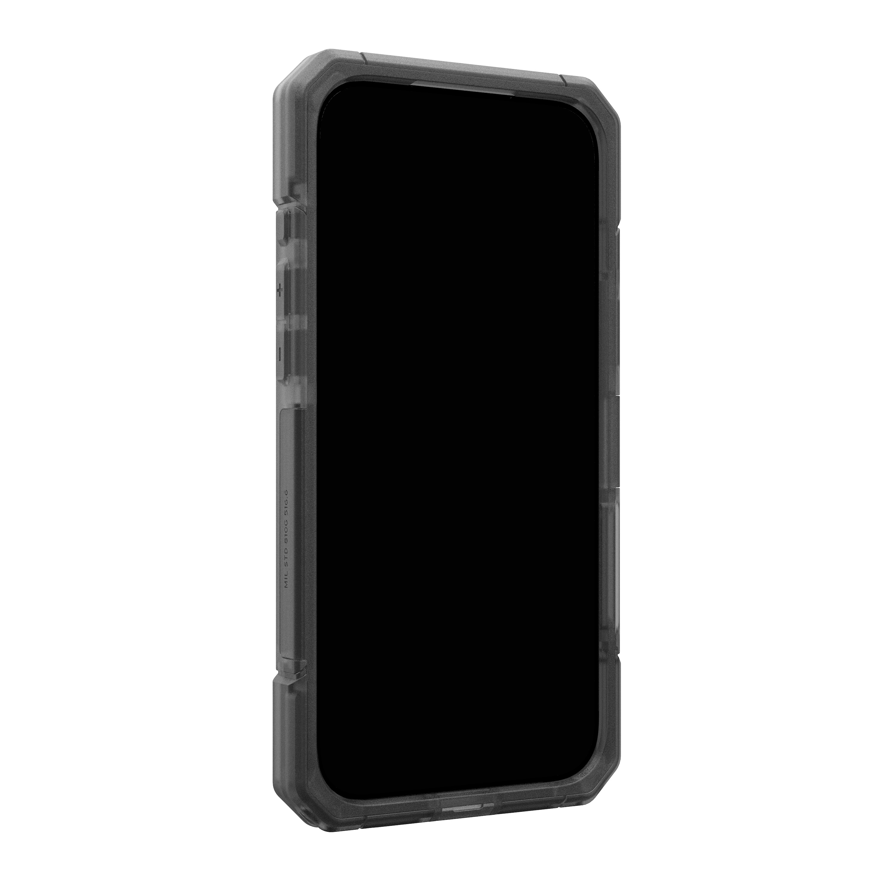 iPhone 17 Pro Max MagSafe Schutzhülle Trooper (114522114G31) - Ash (Transparent / Schwarz)