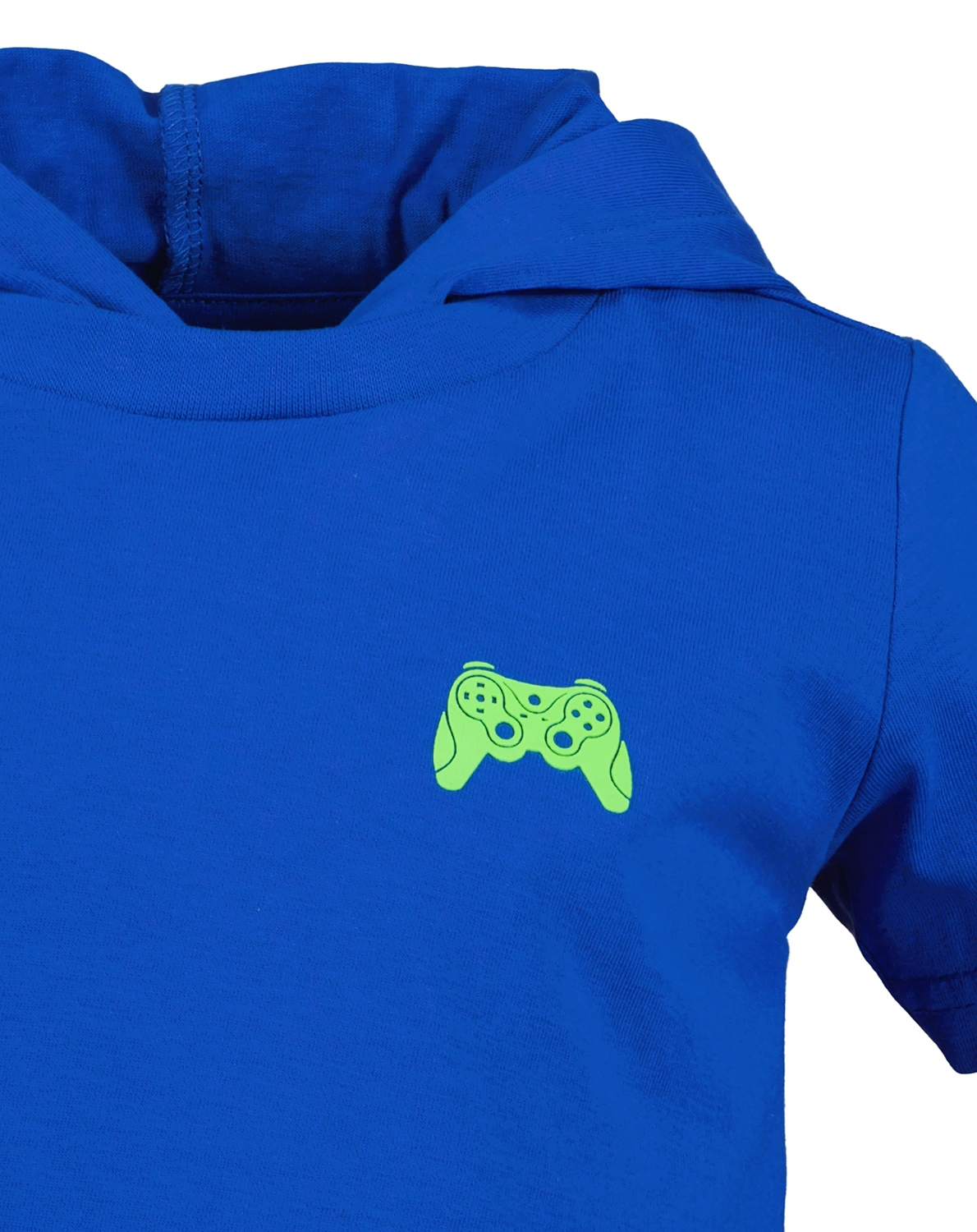 T-Shirt GAMEPAD mit Kapuze in royal