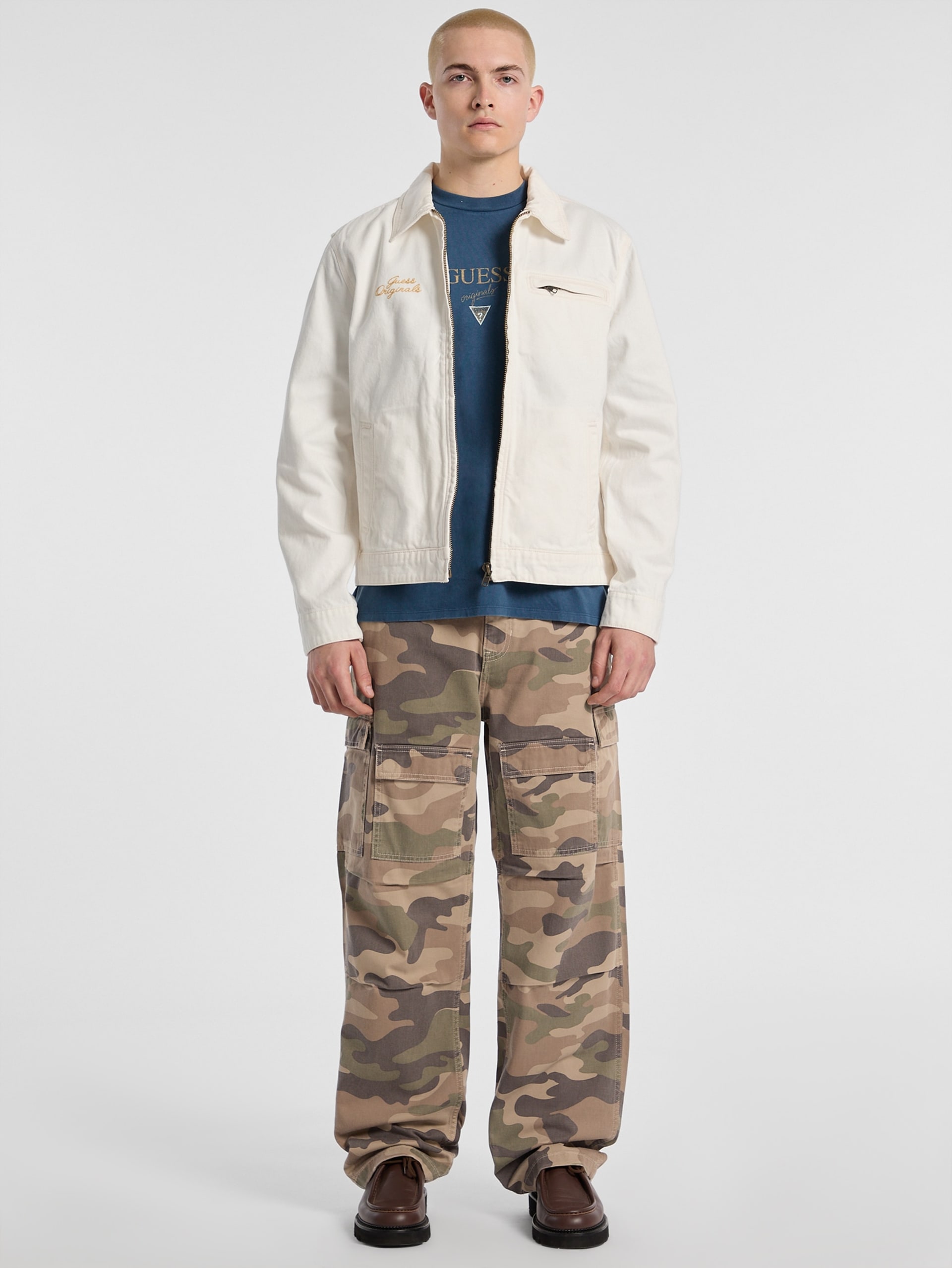 Jaqueta de trabalho em jeans GUESS Originals
