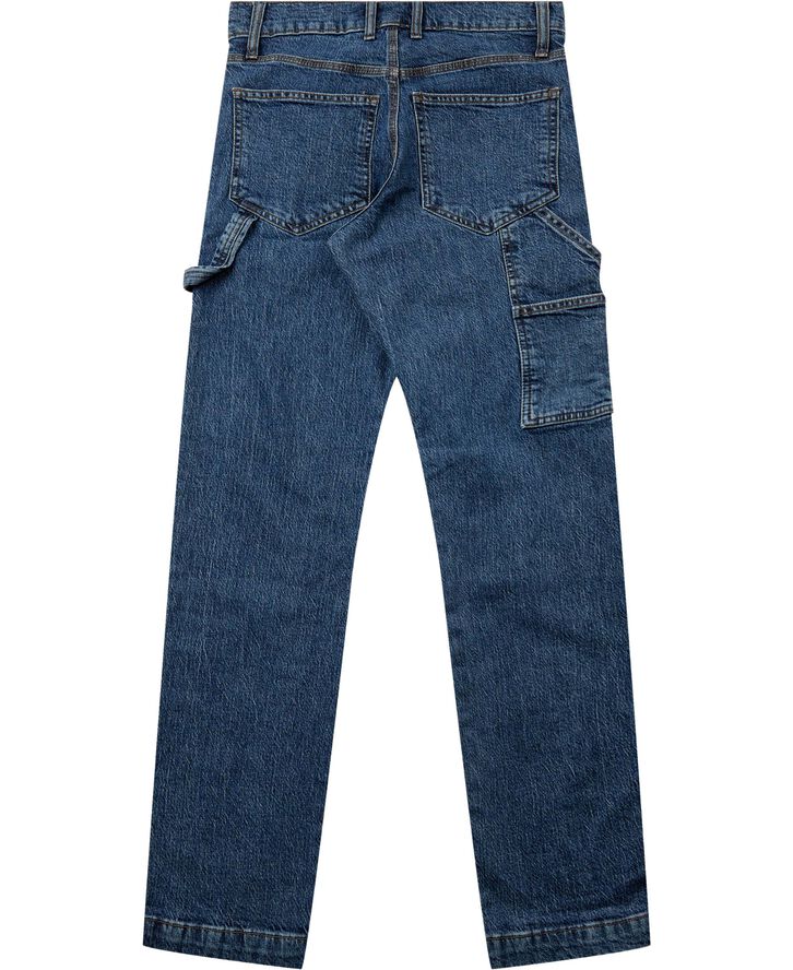 Denim Project DPWorkwear Straight Jeans Mid blue stone