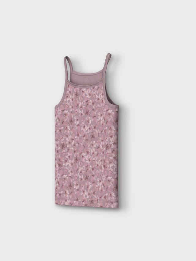 Name It Unterhemd »NKFSTRAP TOP 2P MAUVE FLOWER NOOS«, 2 Stk.