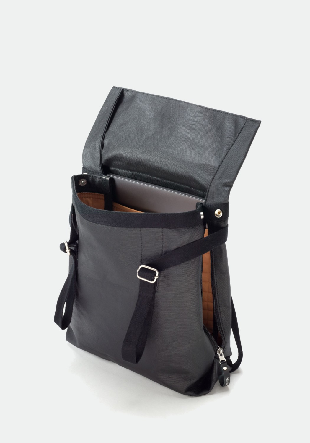 Qwstion Qwstion Small Tote Organic Jet Black