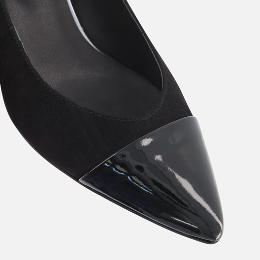 Linea Zeta Pumps zwart Suede