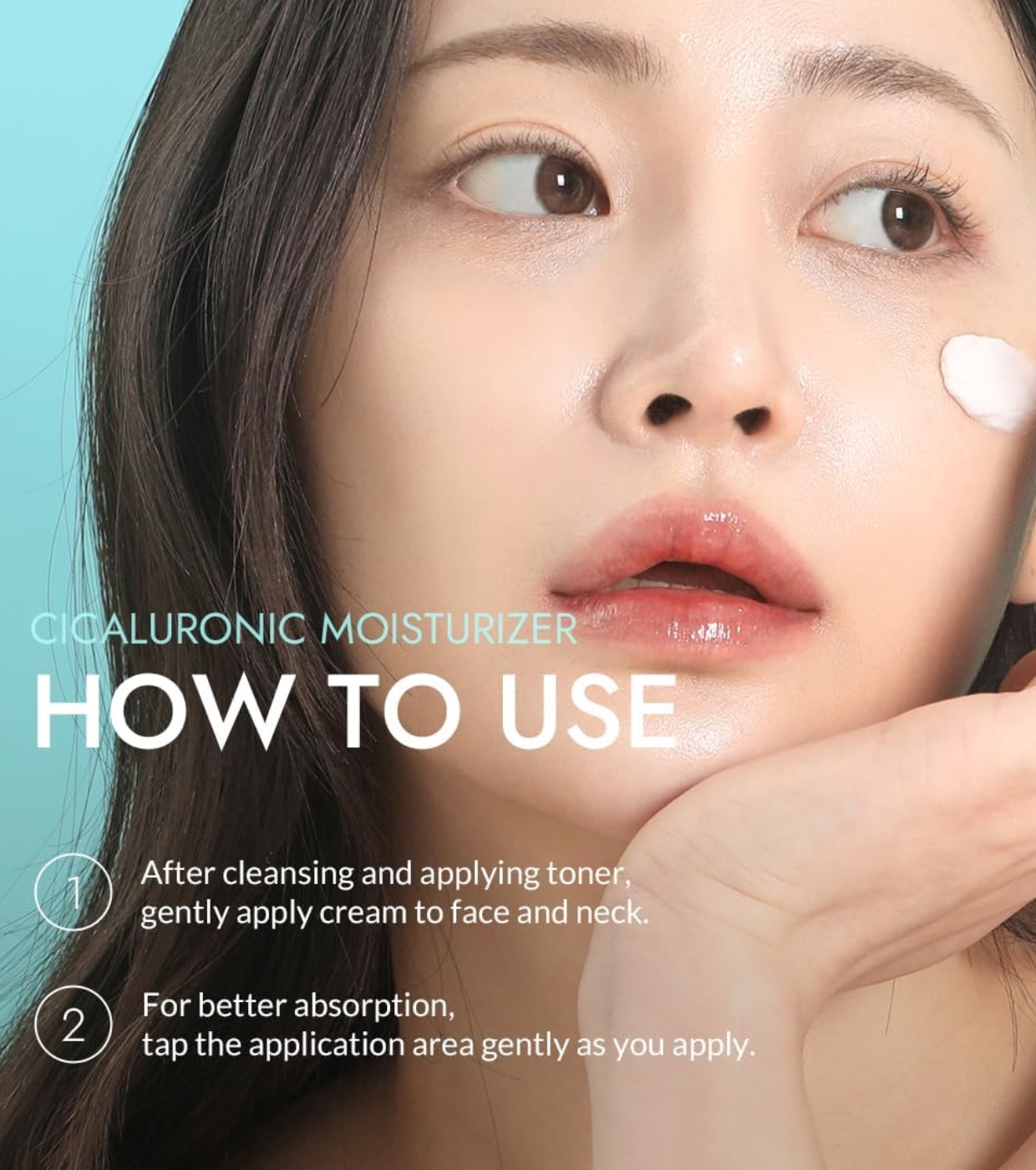 Mizon - *Cicaluronic* - Creme Facial Hidratante e Hidratante