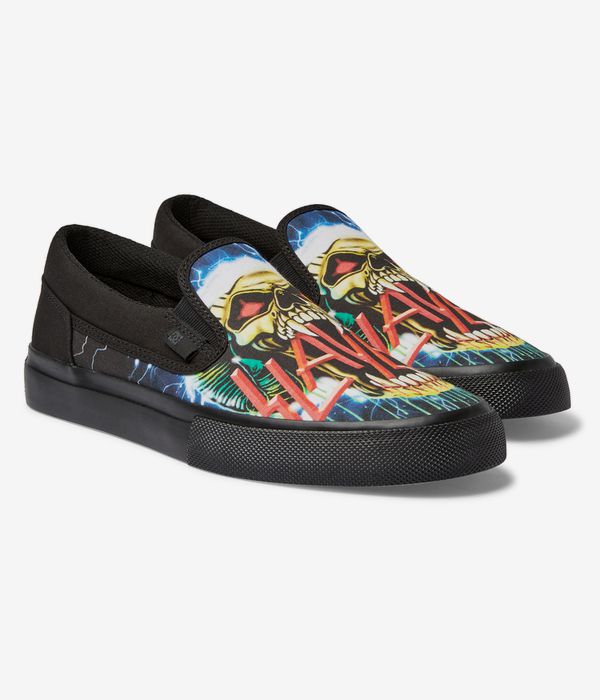 DC x Slayer Manual Slip Schuh (black black green)
