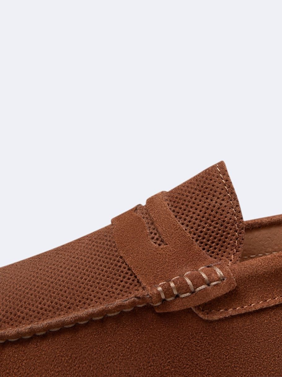 Mocassins en cuir