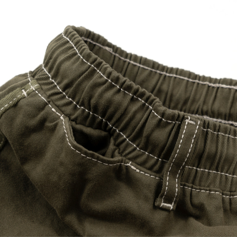 Coutures lâches pour pantalon - kaki