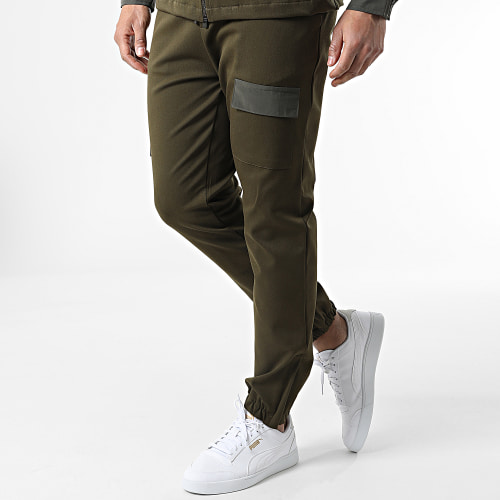 Ensemble Veste Jogging KL-2031 Vert Kaki