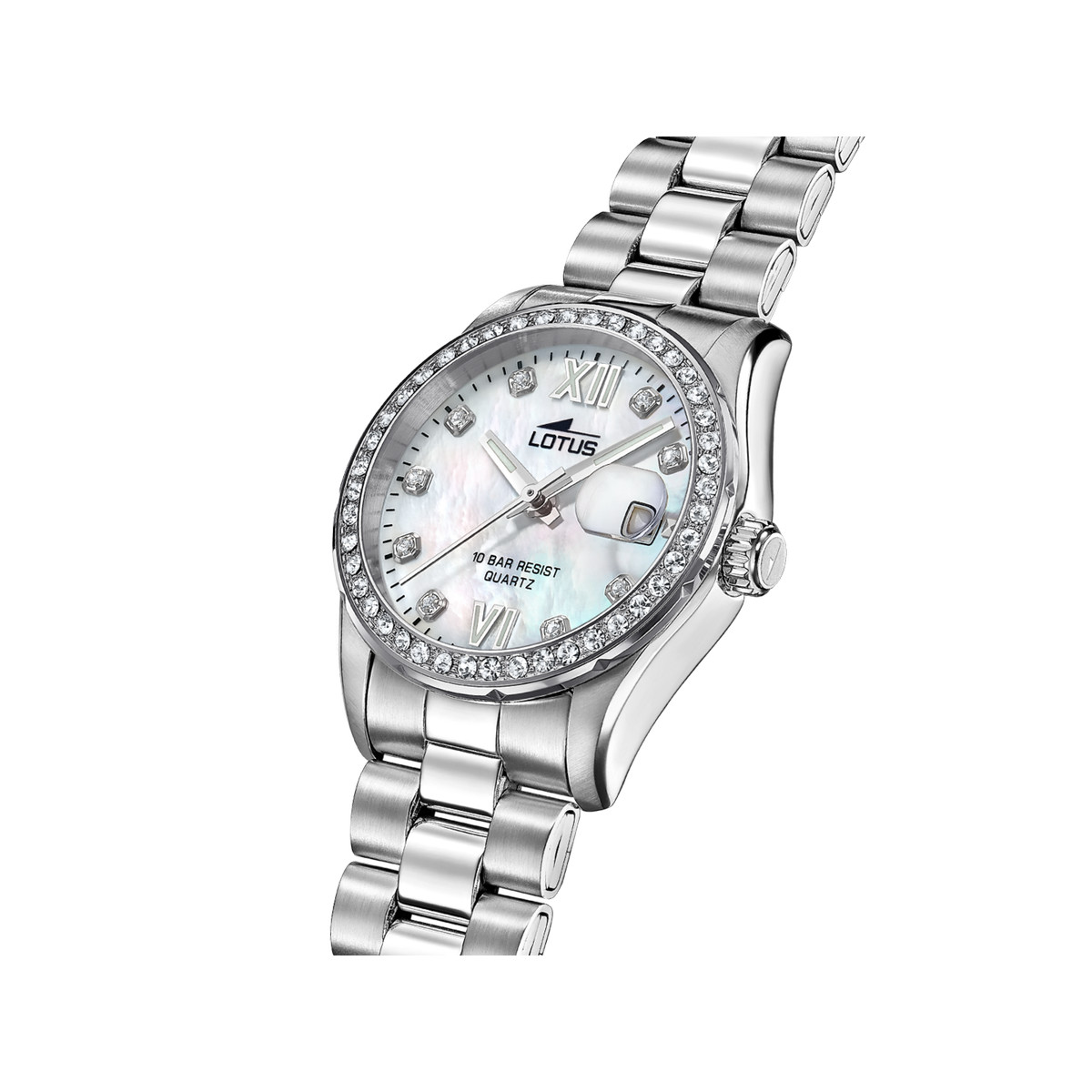 Montre LOTUS freedom collection femme bracelet acier argent