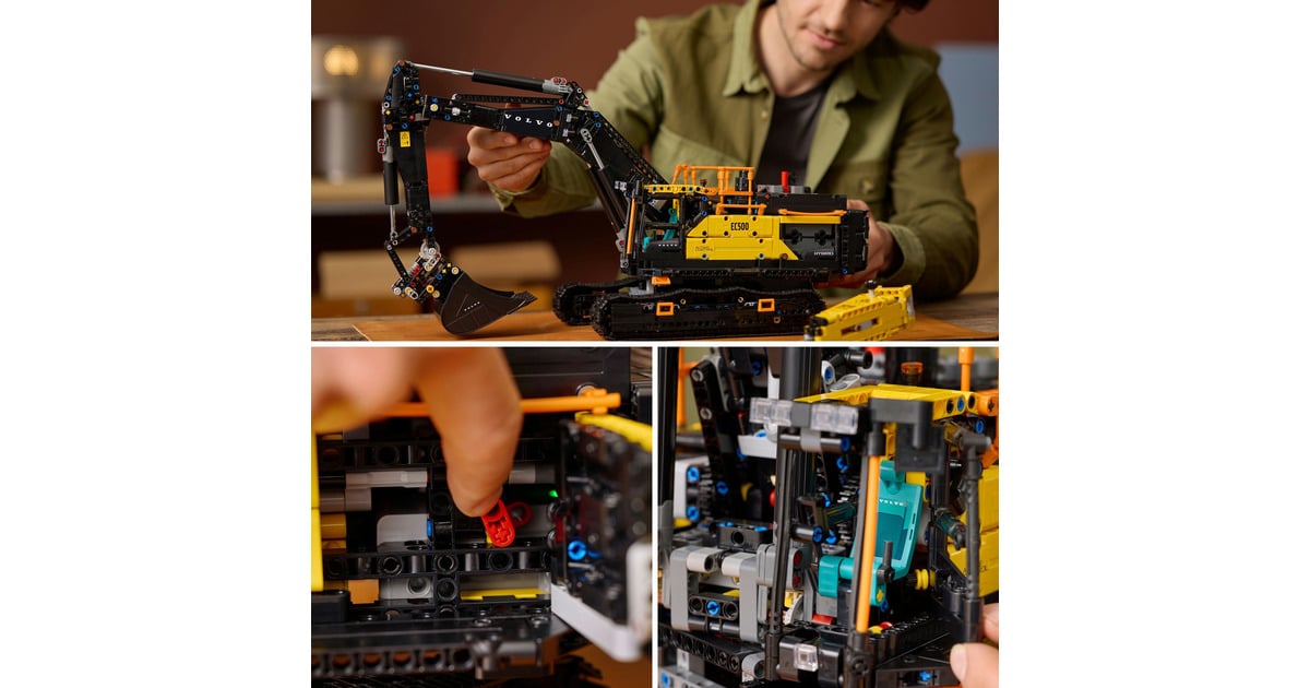 LEGOTechnic - Volvo EC500 Hybrid graafmachine Constructiespeelgoed  (42215)