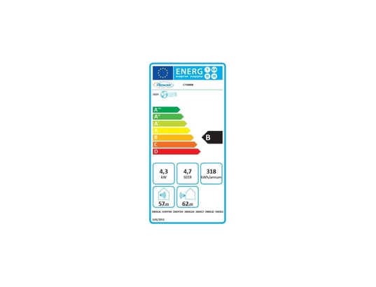 REXAIR - Climatiseur mobile split c15000n - 4.3 kw - france