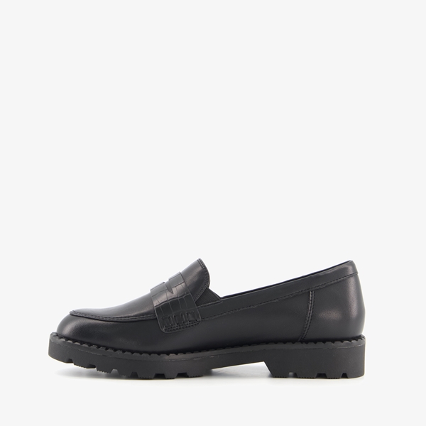 Tamaris dames loafers zwart