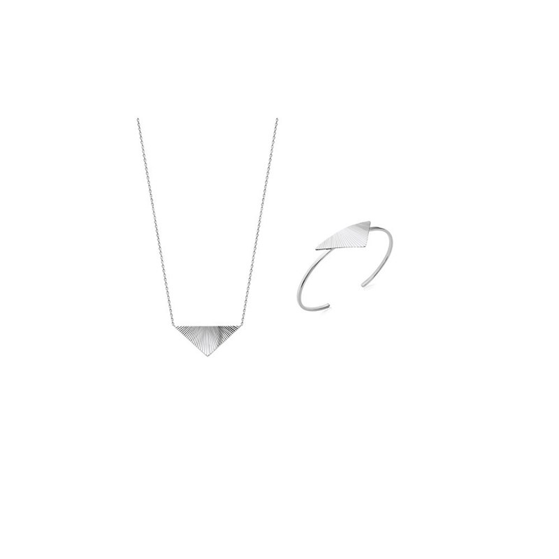 Collier Femme - Argent 925 - Longueur : 45 cm
