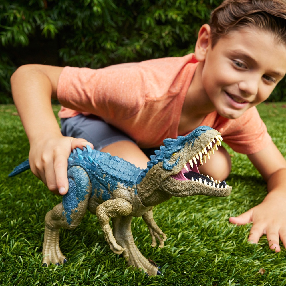 Jurassic World Ruthless Rampage Allosaurus Dinosaurierfigur