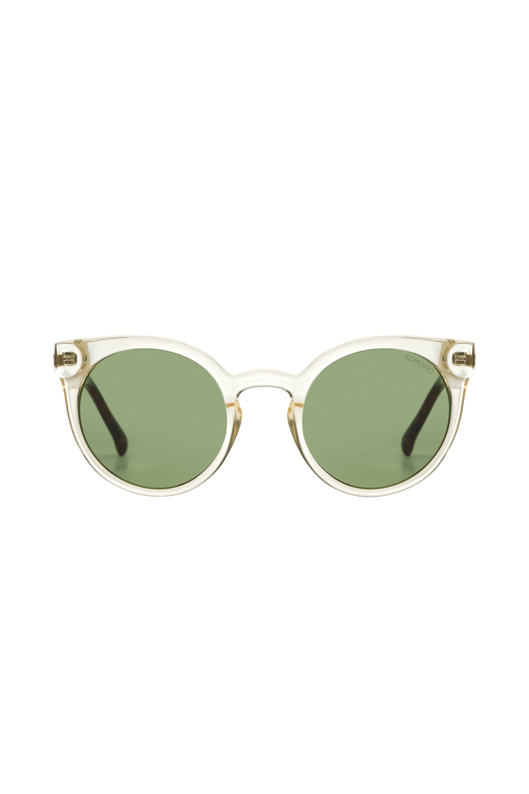 KOMONO Lunettes de soleil Lulu Metal Beige