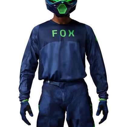 Maillot cross Fox 180 TAUNT 2025 - Bleu