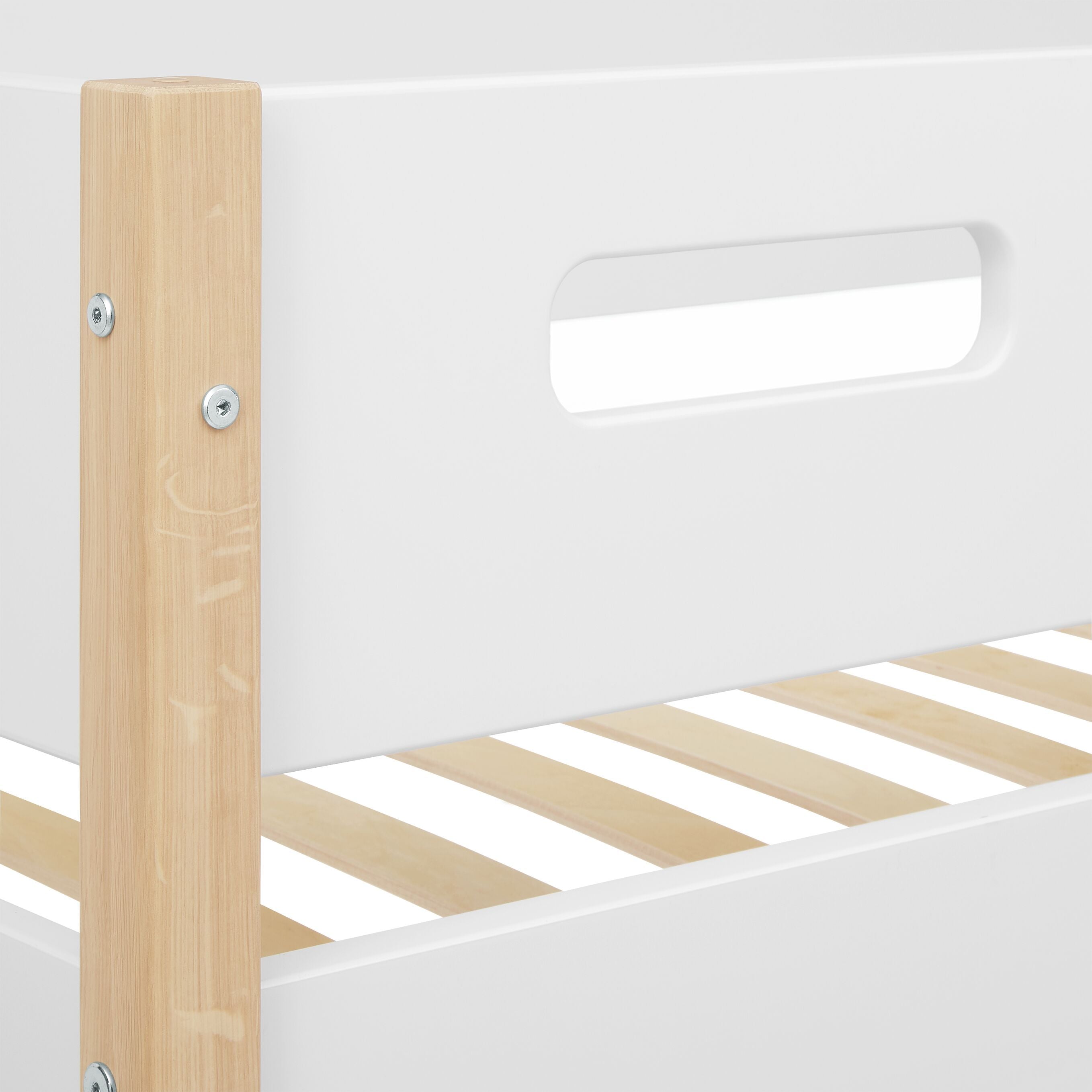 Flexa NOR Hochbett - Weiss / B: 109.0 cm x T: 210.0 cm x H: 185.0 cm