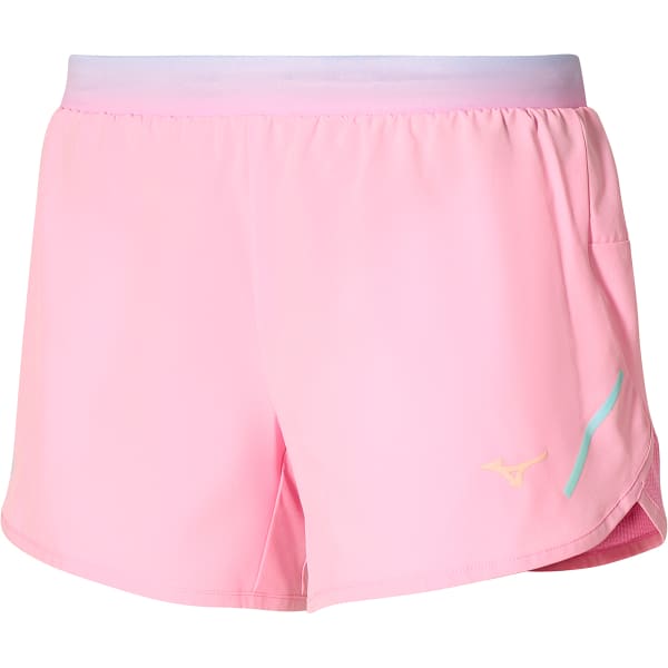 Short running MIZUNO AERO 4' SHORT W LILAC CHIFFON
