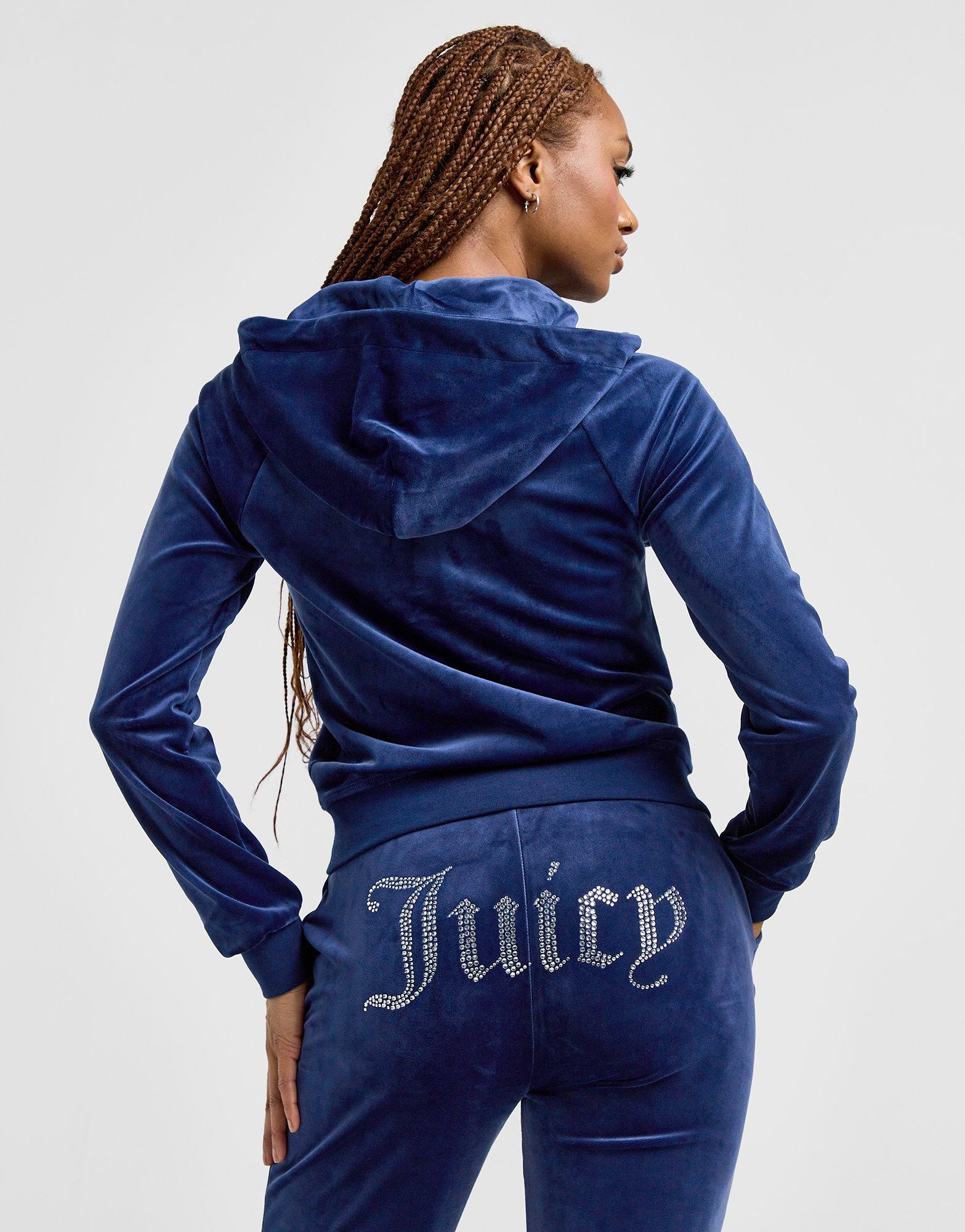 JUICY COUTURE Sweat à Capuche Zippé Diamante Femme