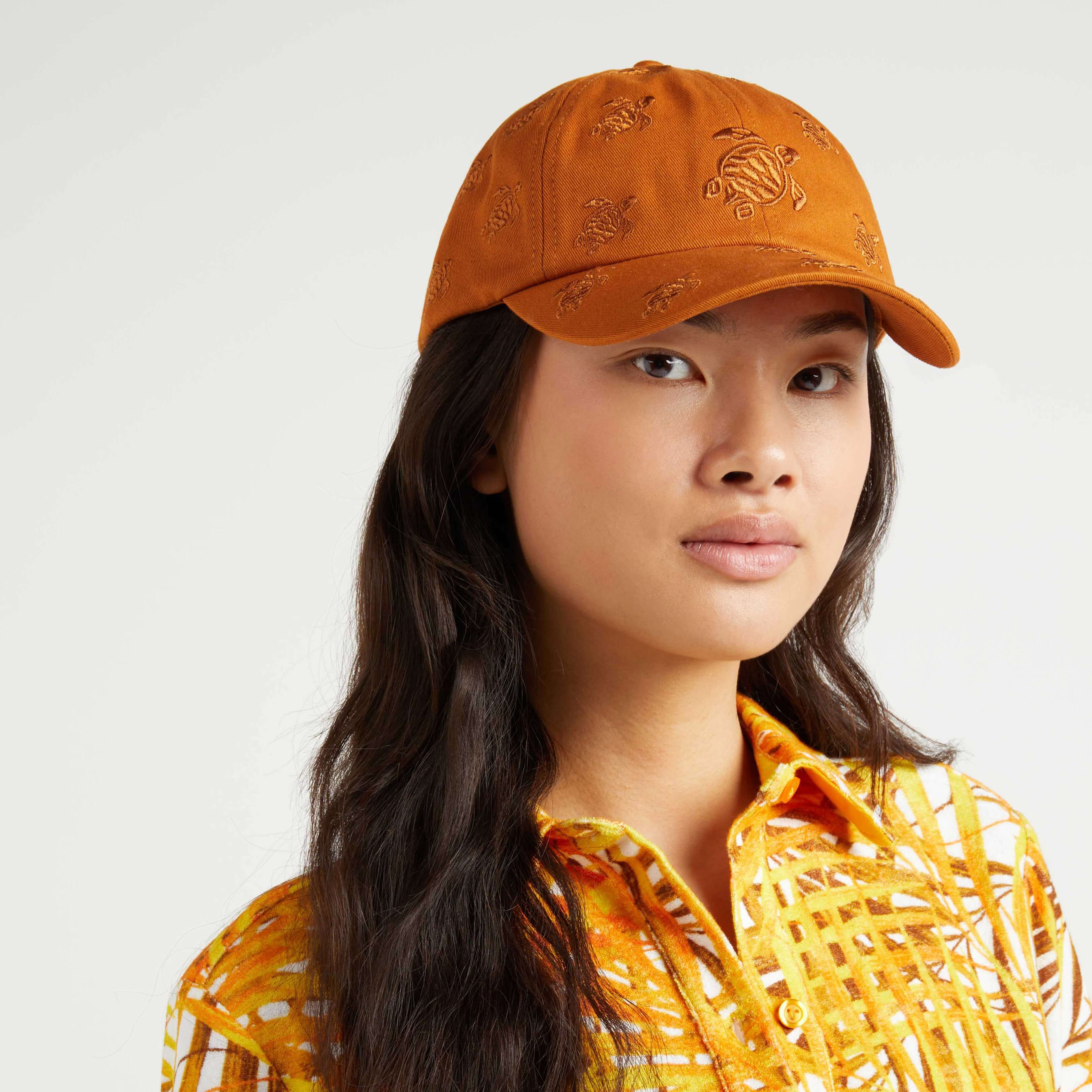 Casquette Brodée Tortue All Over | Accessoires de Plage Vilebrequin