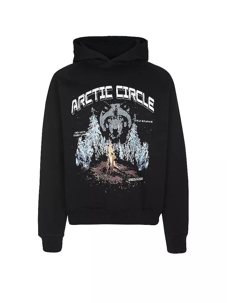 PEGADOR Kapuzensweater - Hoodie schwarz