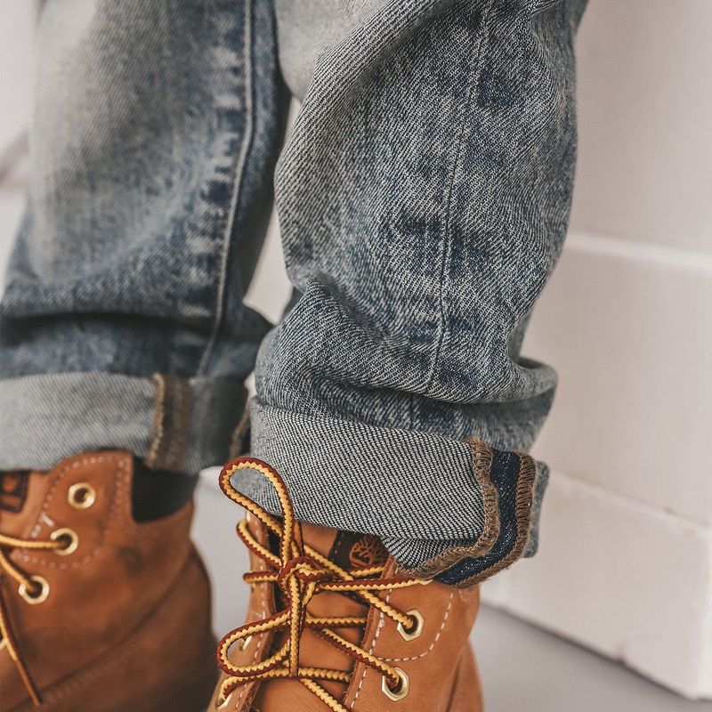 Your Wishes - Denim Worker Jeans - Lichtblauw - Broek