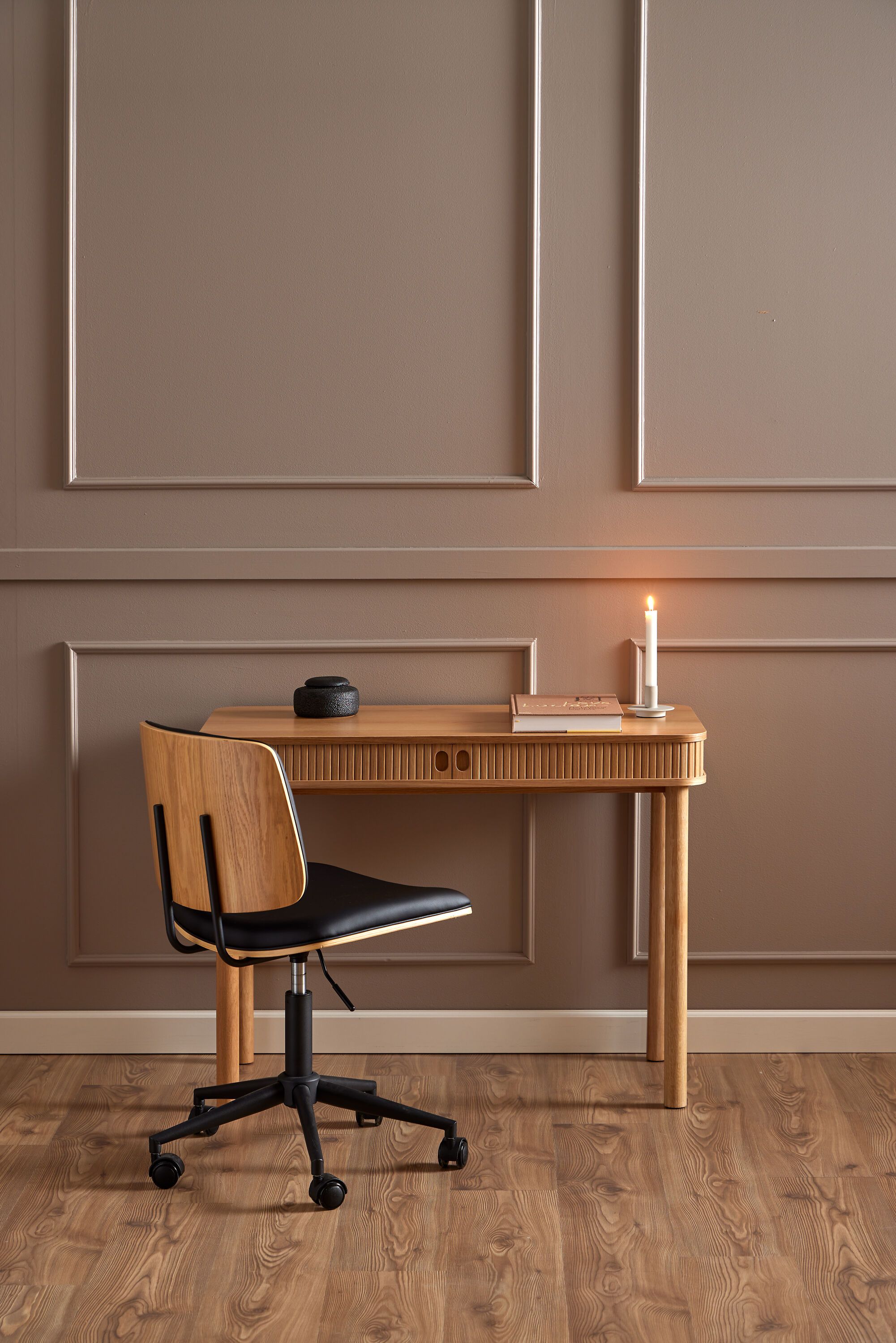 JAY Schreibtisch 100x50x75cm - Eiche / B: 100.0 cm x T: 50.0 cm x H: 75.0 cm