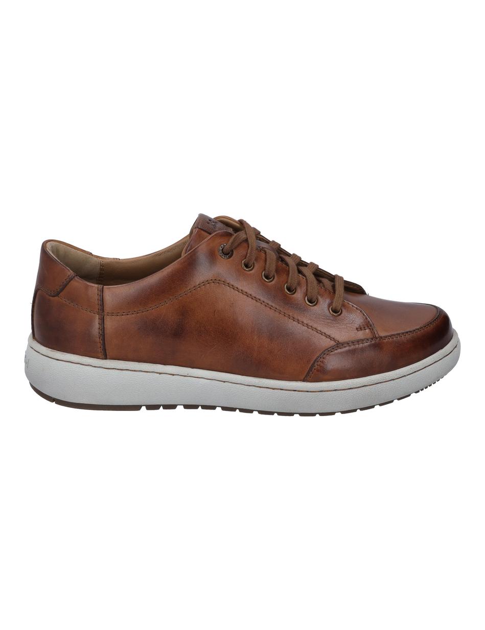 Sneaker David 03, cognac-kombi