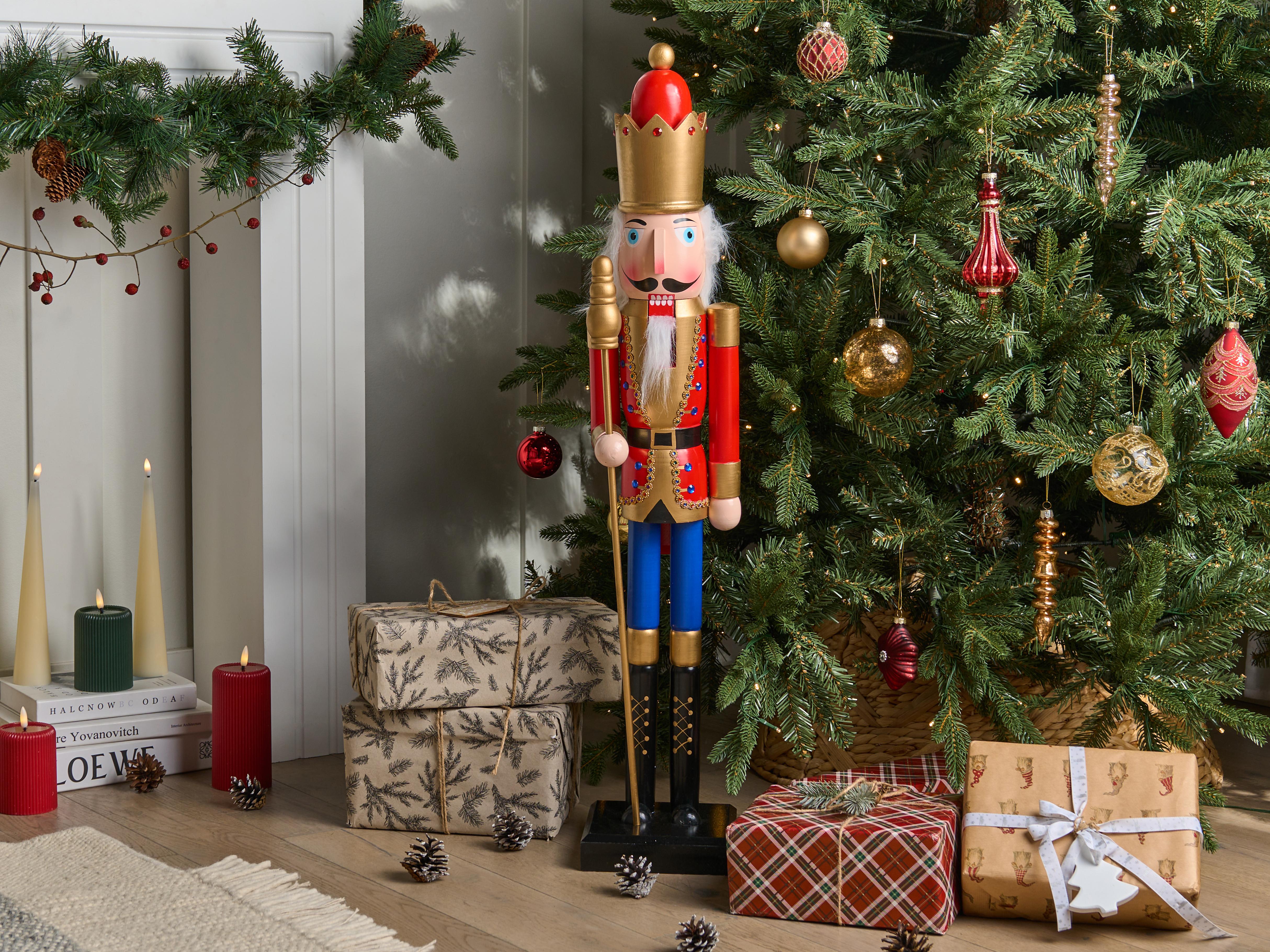 Figuur MALARAN Notenkraker 90 cm Rood