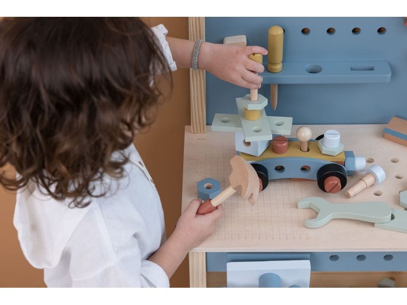 Little Dutch Spielwerkbank aus Holz Spielzeug-Werkstatt