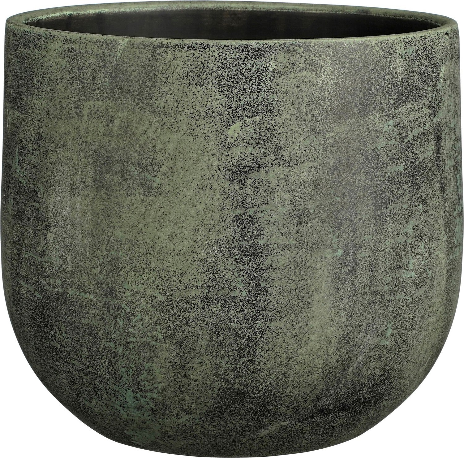 Mica Decorations bloempot Giovanni groen D 29 H 25 cm