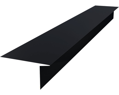 PRECIT Schort voor Click Stripes Trapezium Diepzwart RAL 9005 2000 mm x 50 mm x 150 mm