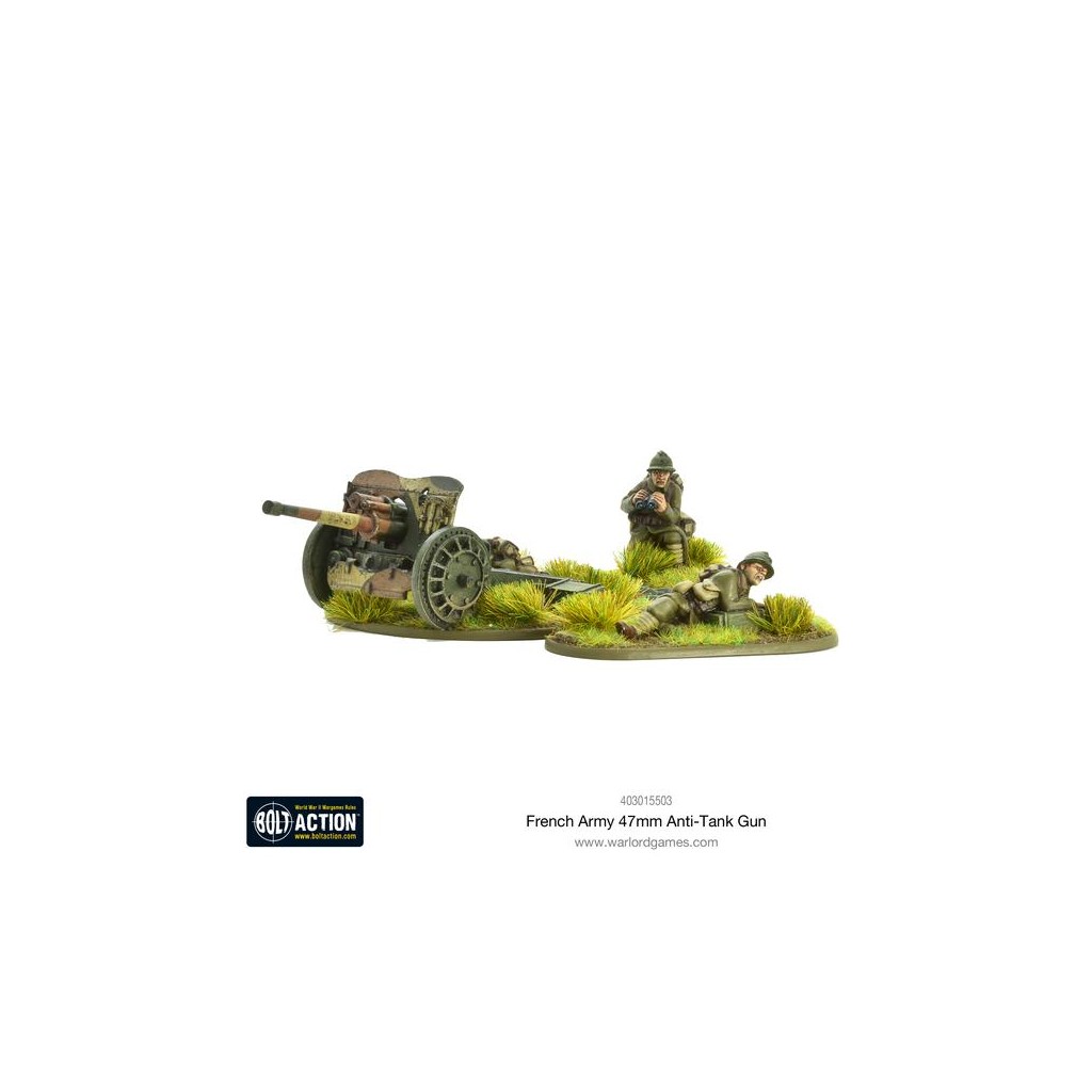 Bolt Action - French - 47mm Medium Anti-Tank Gun