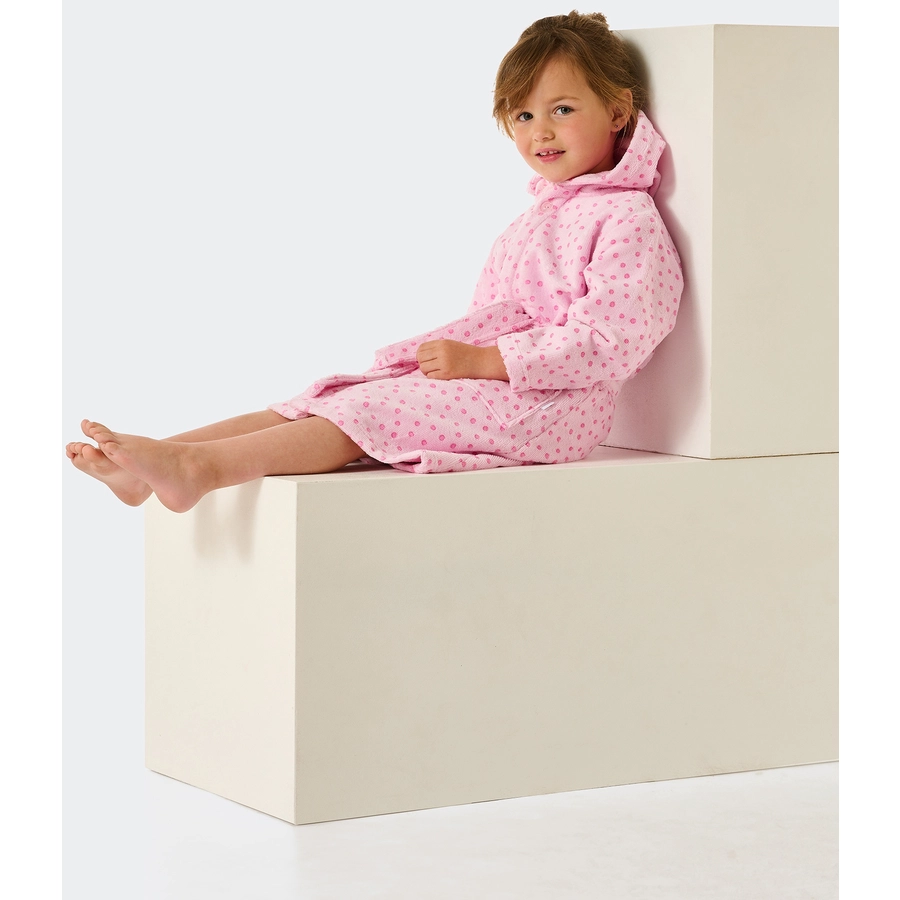 Schiesser Bademantel Wassernixe rosa