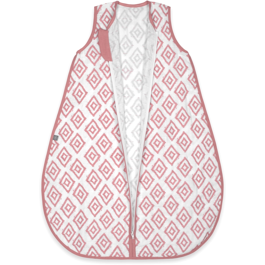 emma & noah Schlafsack Rosa Rauten TOG 0.5