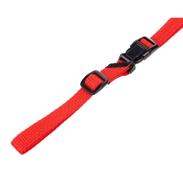 Uke Leash Half Strap Red-Orange Medium