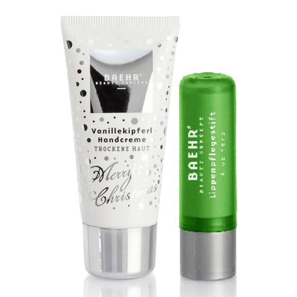 Baehr Kombi-Pflege-Set Handcreme und Aloe Vera Lippenpflegestift 1Stk.