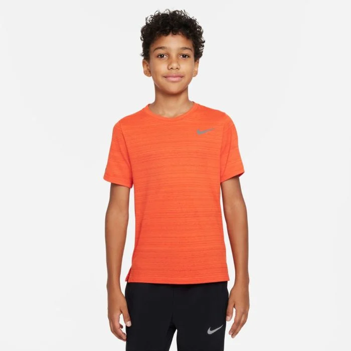 Nike Junior T-shirts Dri-Fit Miler Orange
