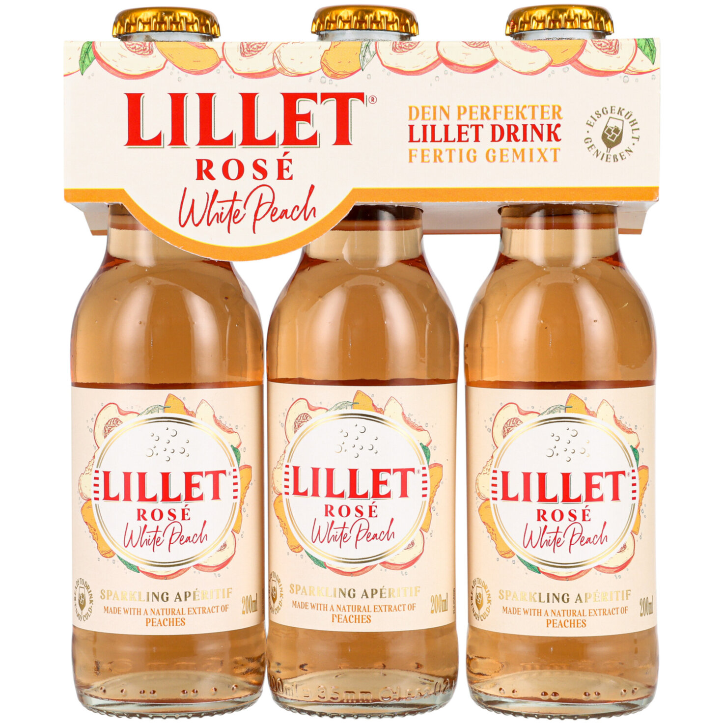 Lillet White Peach 3x20cl -60cl
