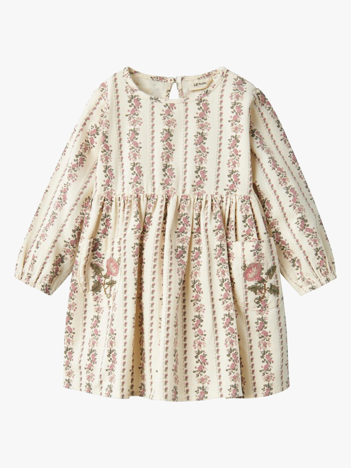 Tala Long Sleeve Loose Cord Dress