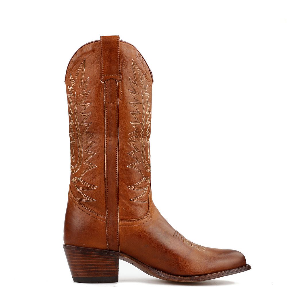 2 in 1 Sendra laarzen 17592 Cuoio Marron