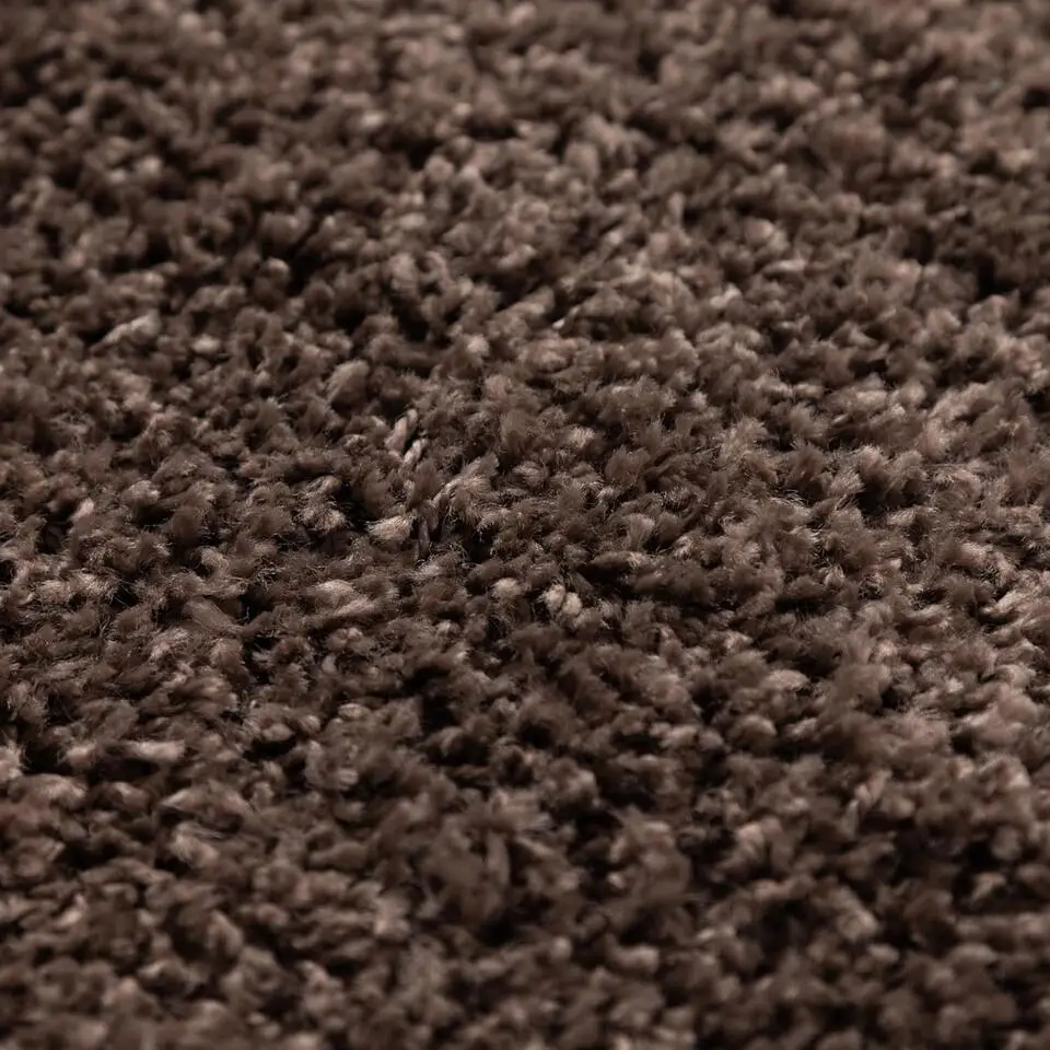 Basic Shaggy vloerkleed Taupe Hoogpolig - 160x230 CM