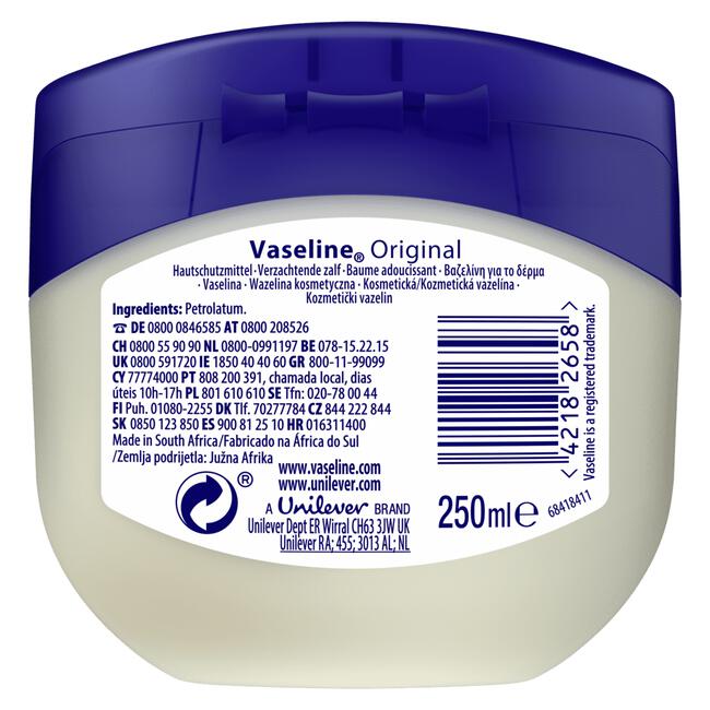 Vaseline Original Petroleum 250 ML