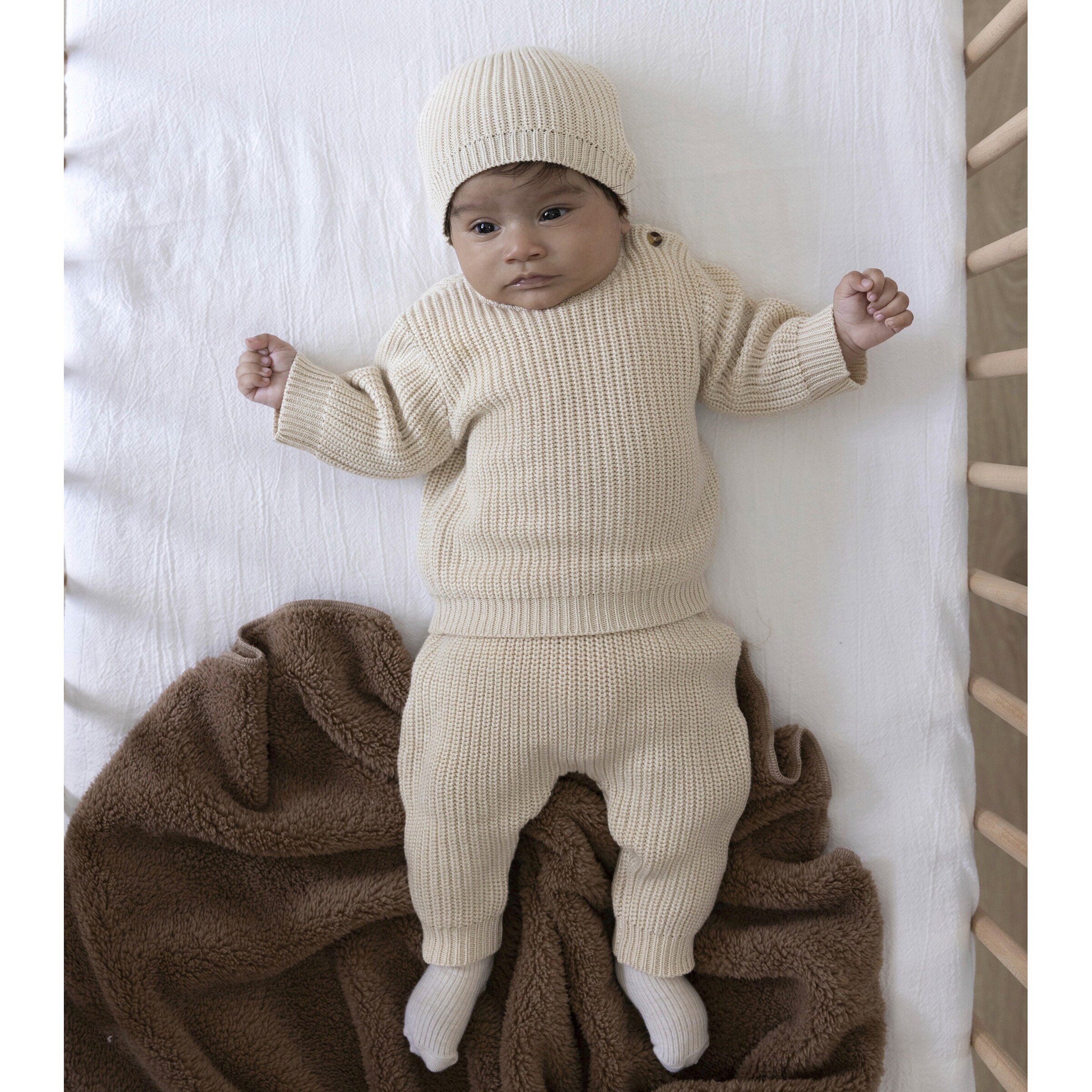 Feetje Strickpullover natur