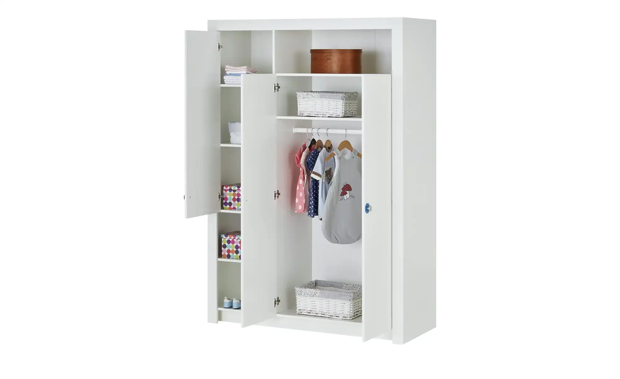 Kleiderschrank, 3-türig Charlie