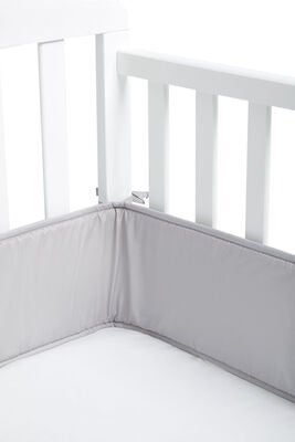 Alice & Fox Sengekant Bedside Crib, Soft Grey