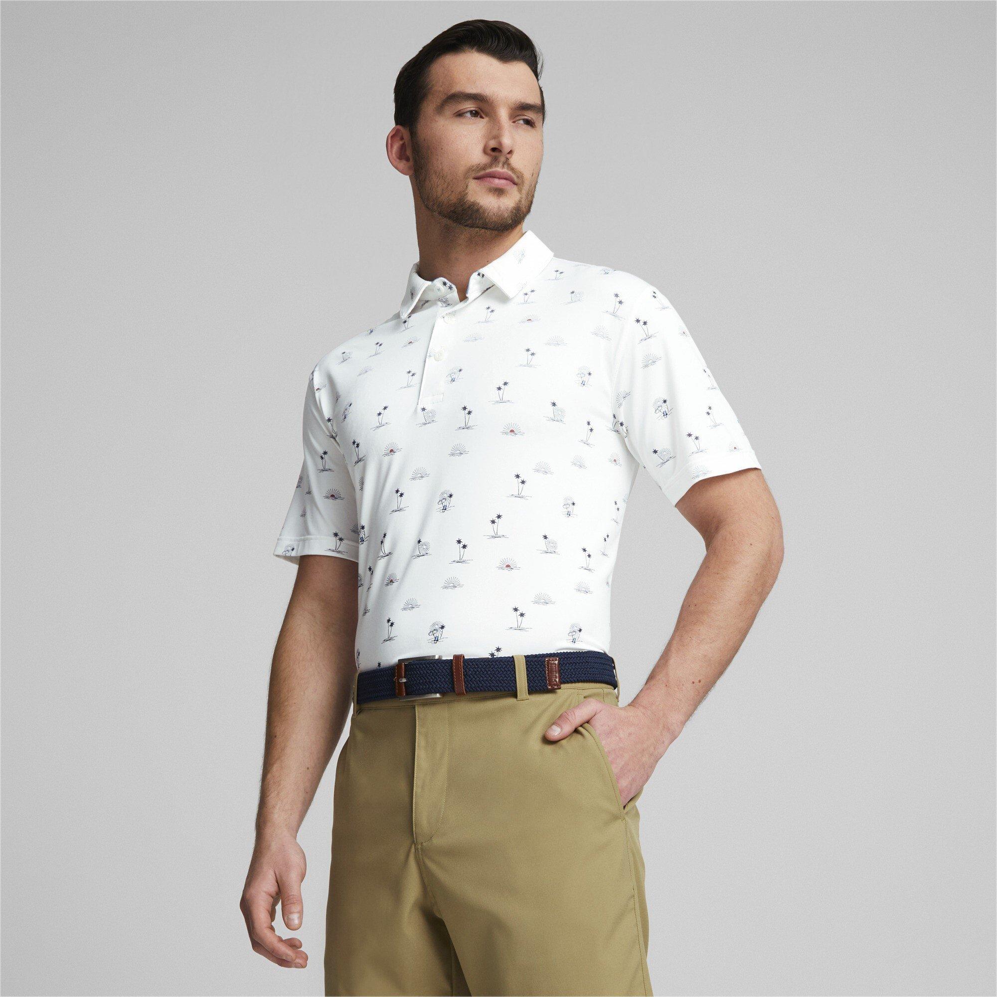 Puma Cloudspun Horizons Golf Polo Shirt Mens